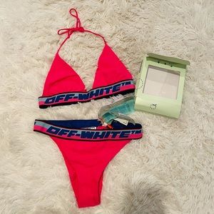 Authentic Brand New OFF WHITE Bikini set